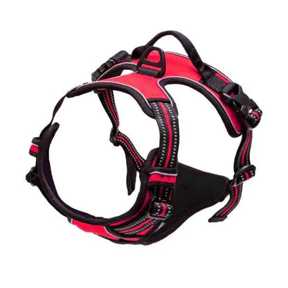 Heavy-Duty Reflective No-Pull Dog Harness with Front Clip and Control Handle 