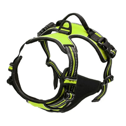 Heavy-Duty Reflective No-Pull Dog Harness with Front Clip and Control Handle 