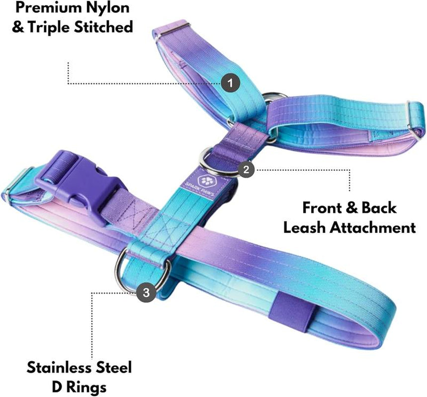 Spark Paws Comfort Control Large Dog No-Pull Harness, Halter Design with Front Clip, Durable and Heavy-Duty for Big and Strong Breeds
