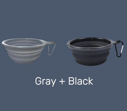 (2-PACK) Travel Dog Bowls- 12 FL OZ, Includes Six Bowls for Hydration and Comfort during Travel, Lightweight & Collapsible Design Toys